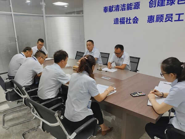 寧波陜核潤澤能源有限公司召開2019年上半年經(jīng)濟運行分析會