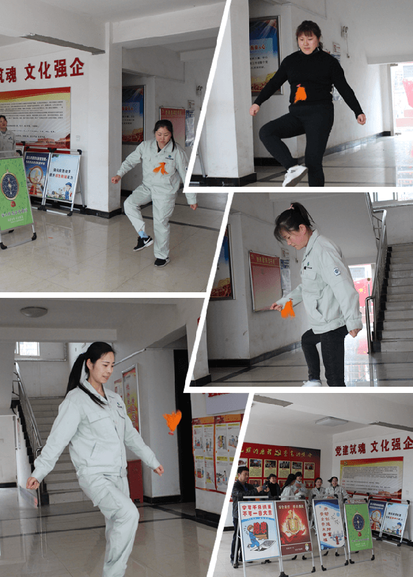 華浩軒公司舉辦女職工踢毽子比賽，慶?！叭恕眹?guó)際婦女節(jié)