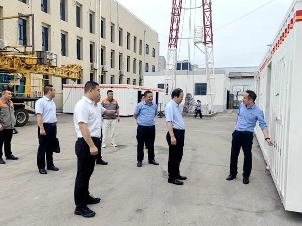 中陜核集團(tuán)黨委書記、董事長朱華平到中陜核二一〇所、宜威公...